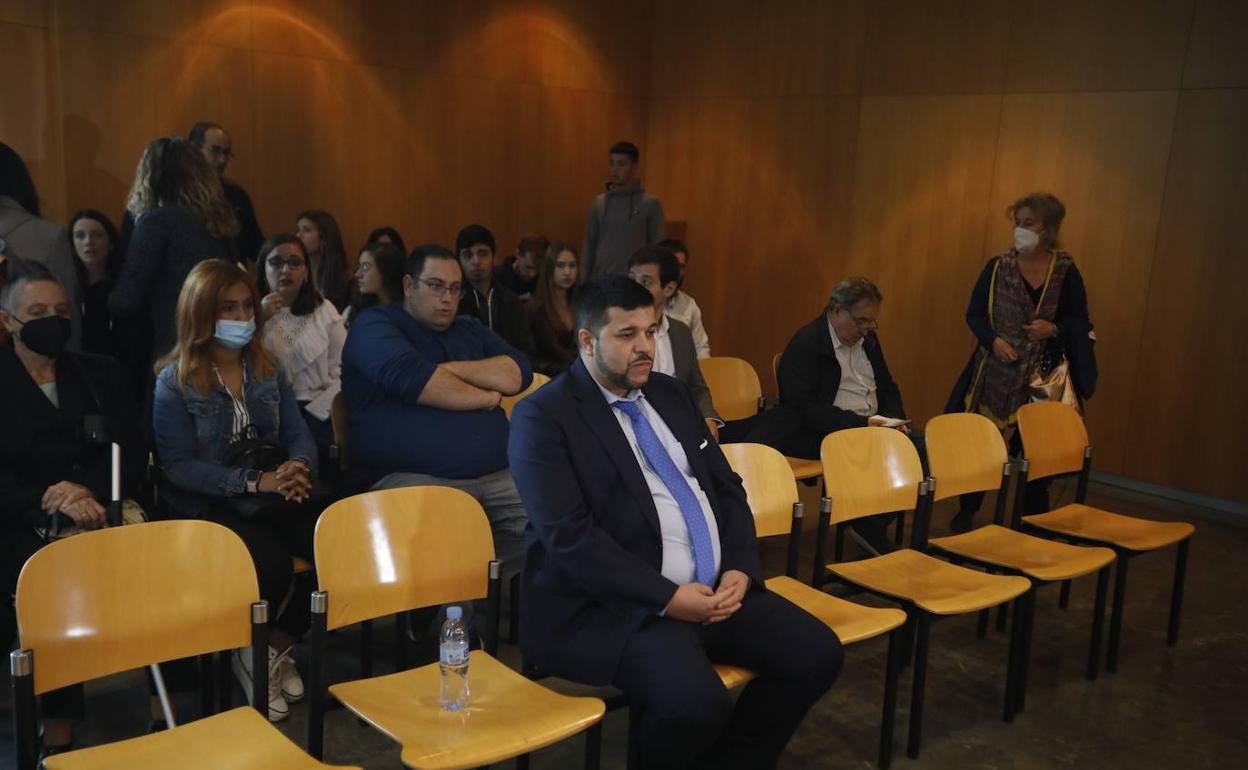 El ahora condenado el día del juicio. 