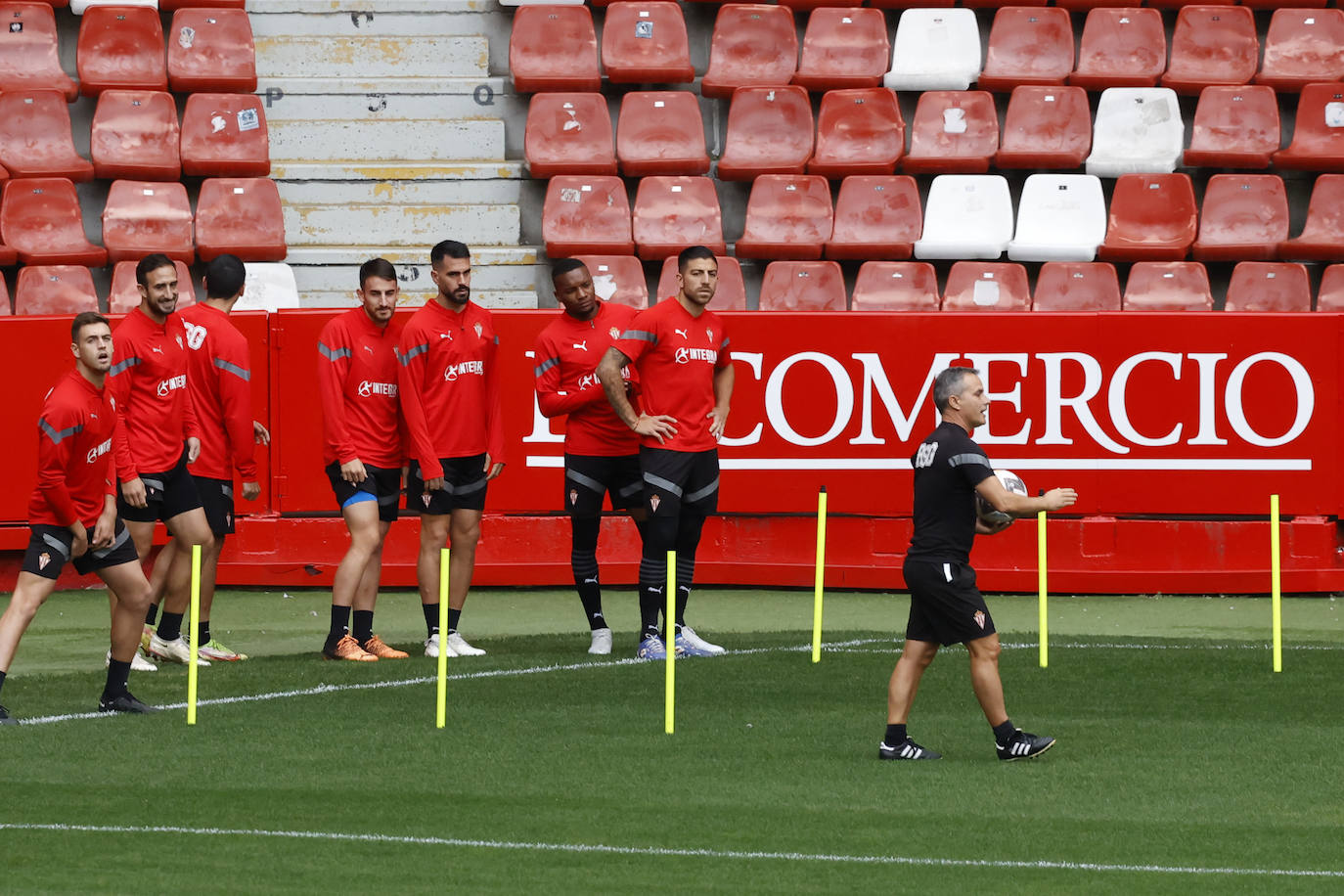 Fotos: Entrenamiento del Sporting (28/10/2022)