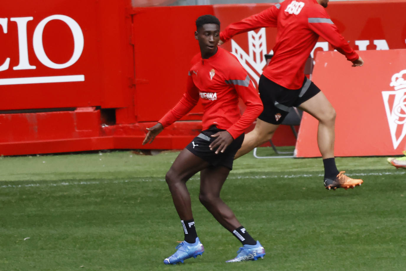 Fotos: Entrenamiento del Sporting (28/10/2022)