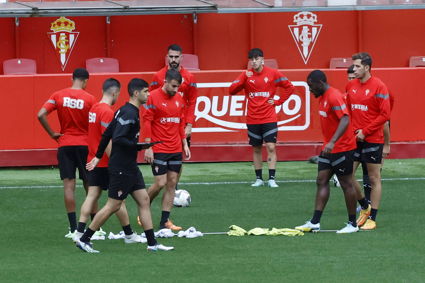 Fotos: Entrenamiento del Sporting (28/10/2022)