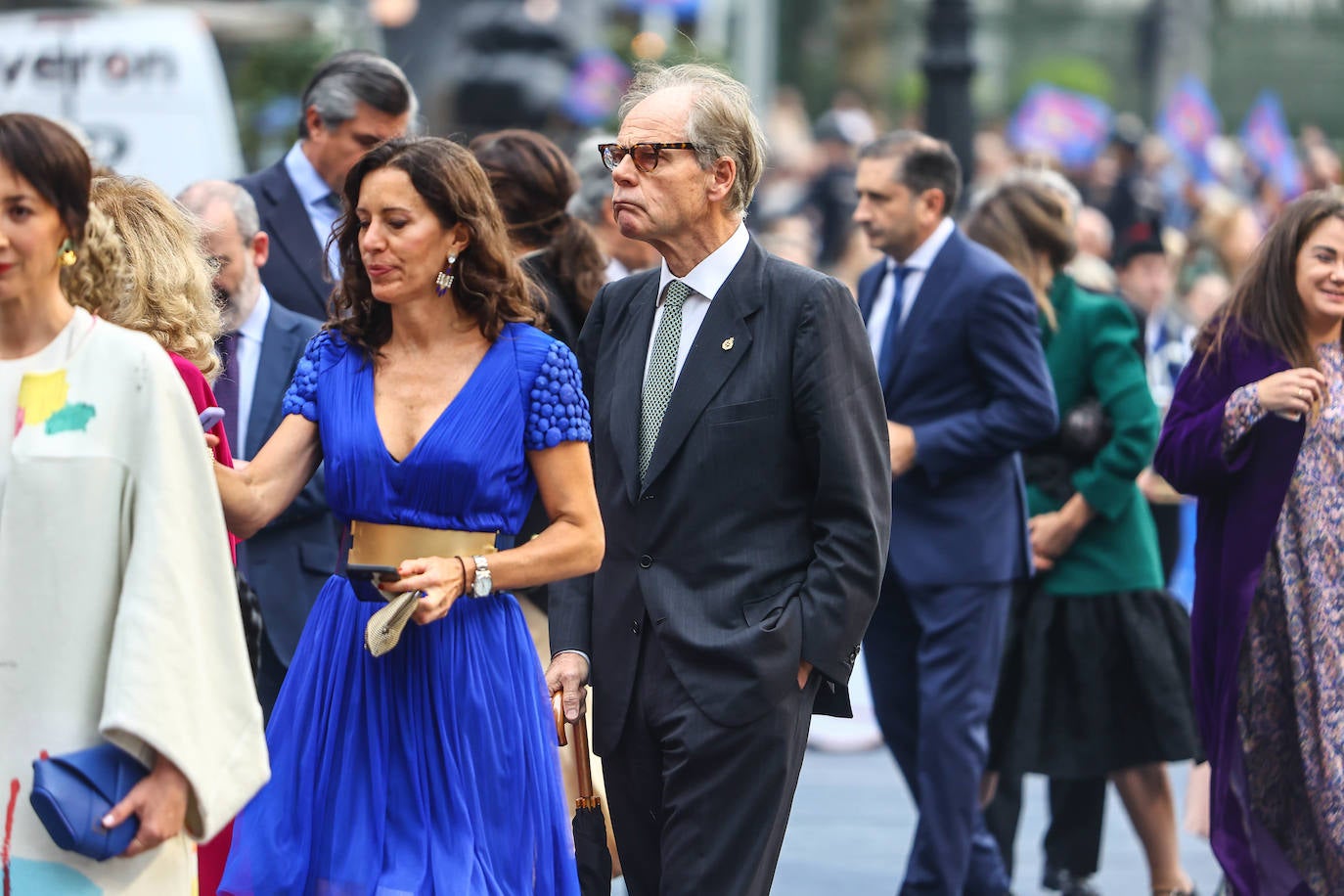 Fotos: Colorido en la alfombra azul de los Premios Princesa