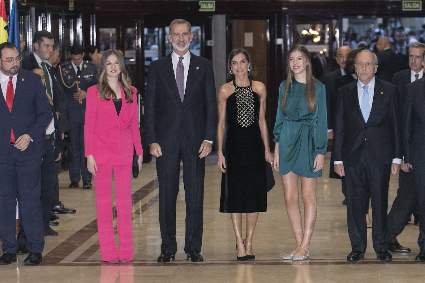 Fotos: Los estilismos de la Familia Real que conquistan Asturias