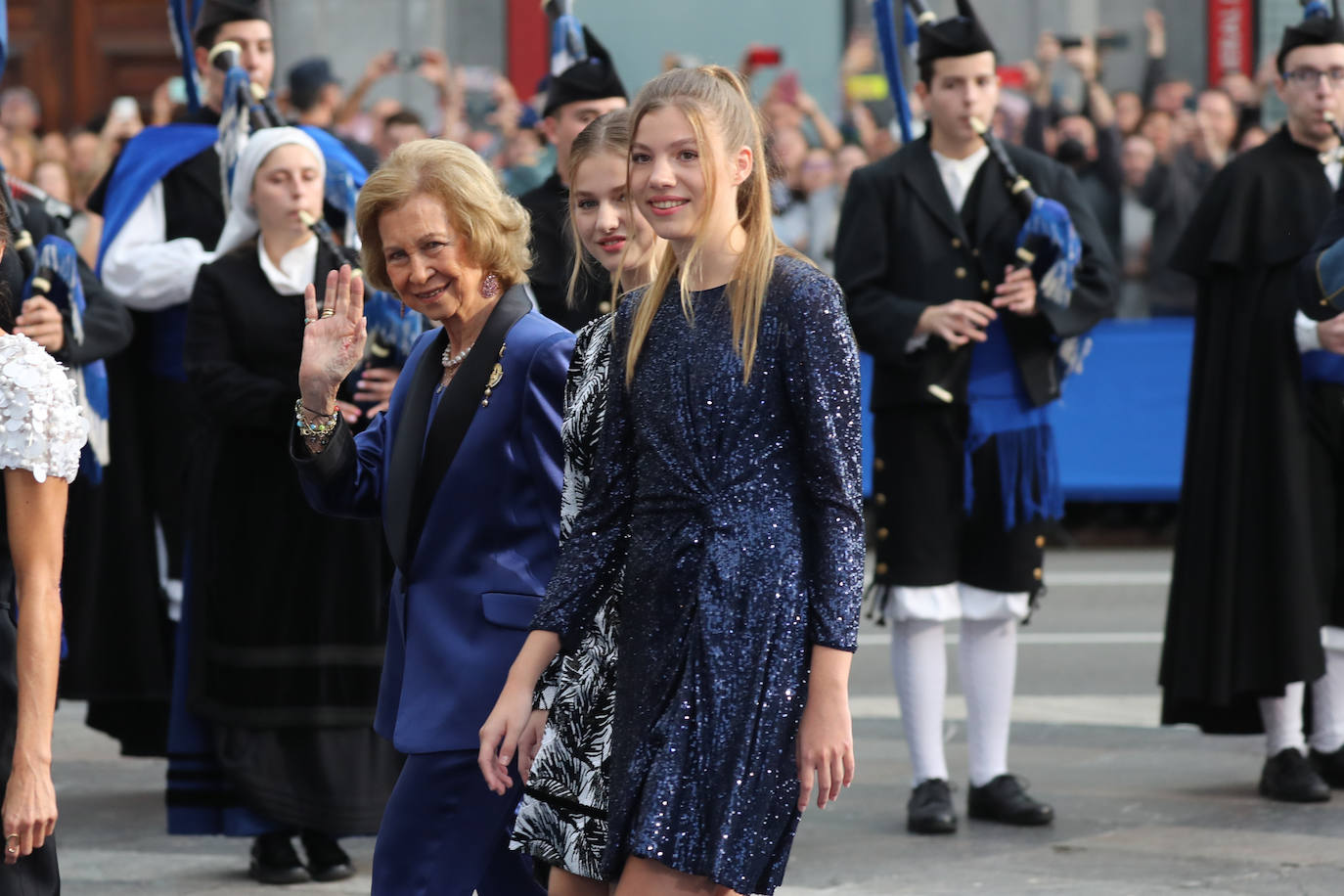 Fotos: Los estilismos de la Familia Real que conquistan Asturias