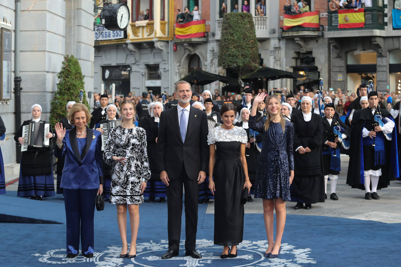 Fotos: Los estilismos de la Familia Real que conquistan Asturias