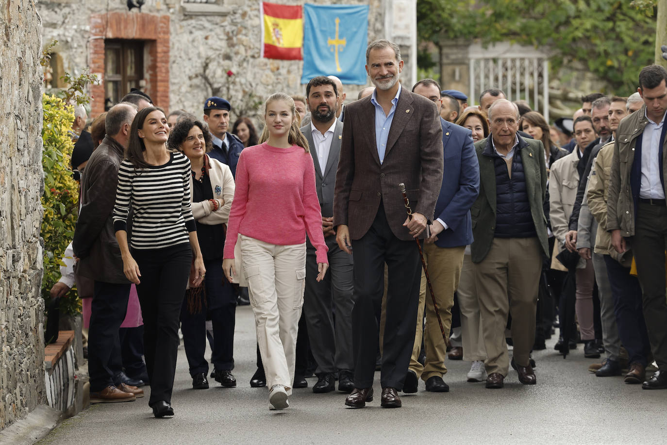 Fotos: Los estilismos de la Familia Real que conquistan Asturias