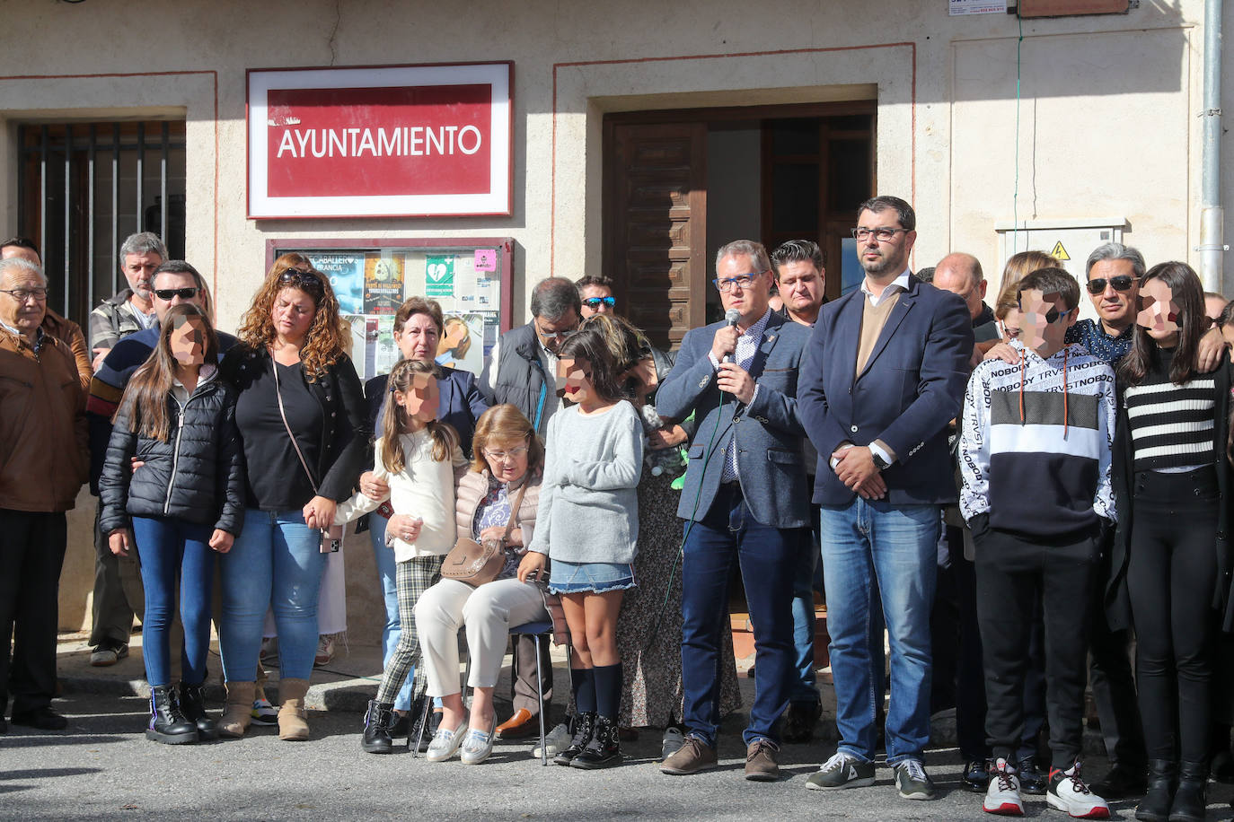 Fotos: Un pueblo roto de dolor por la atroz muerte de la pequeña Olivia