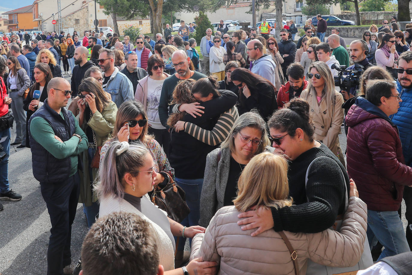 Fotos: Un pueblo roto de dolor por la atroz muerte de la pequeña Olivia