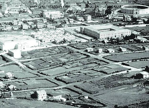 El barrio de El Coto, en sus inicios.