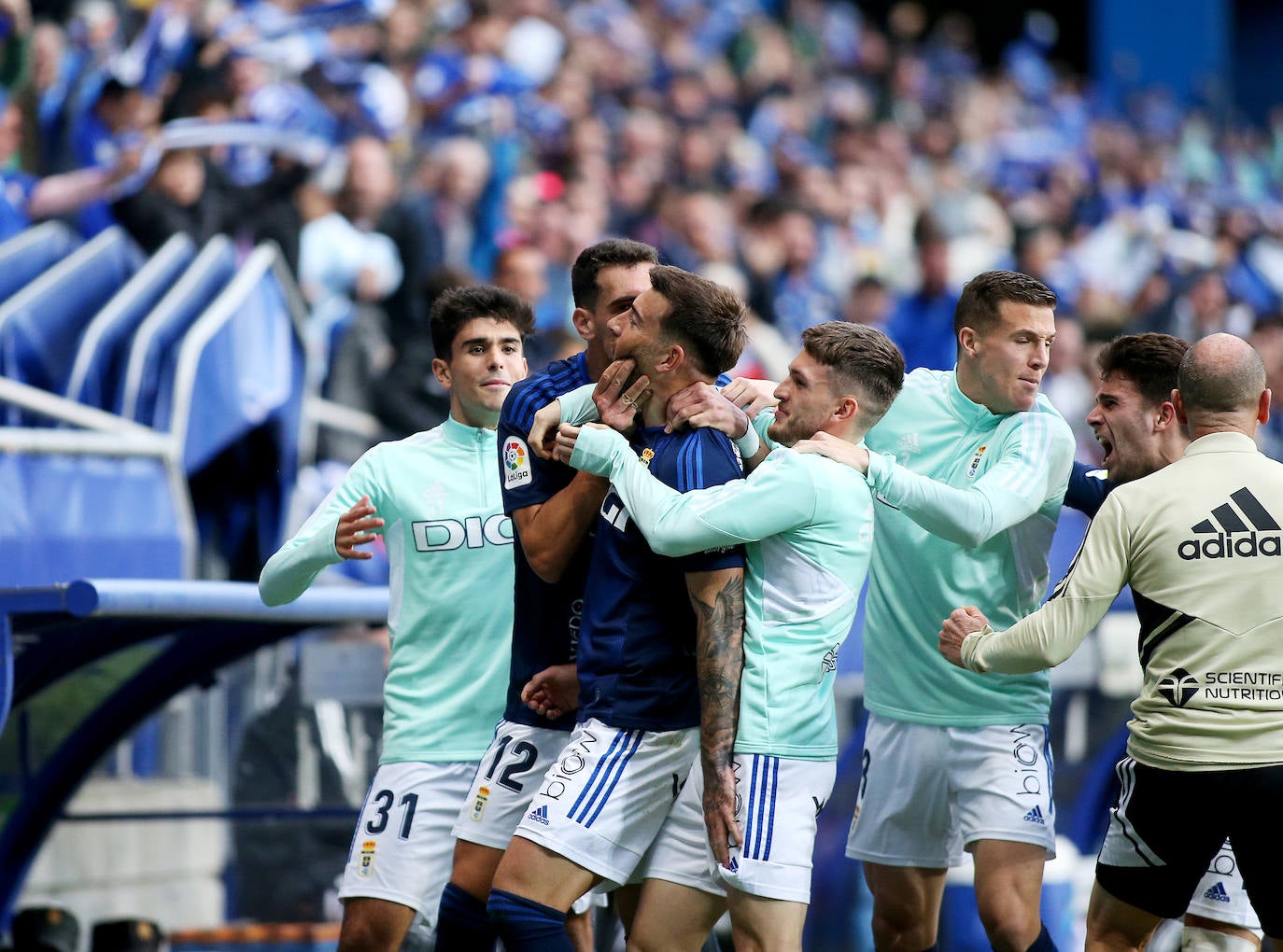 Fotos: Las mejores jugadas del Real Oviedo - Granada