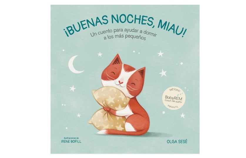 Portada 'Buenas noches, Miau: Un cuento para ayudar a dormir a los más pequeños'