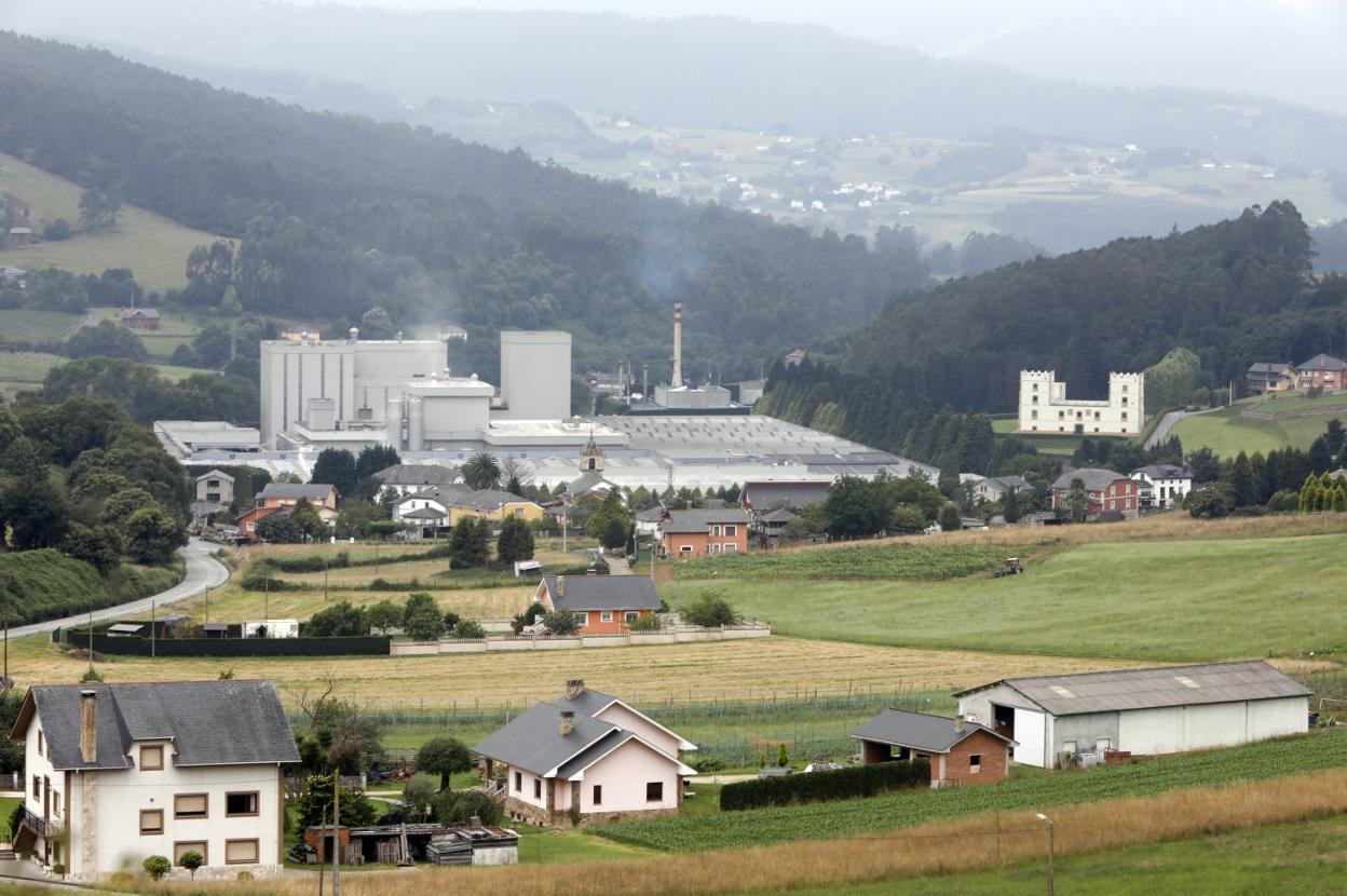 Instalaciones de Reny Picot en Anleo, Navia. 