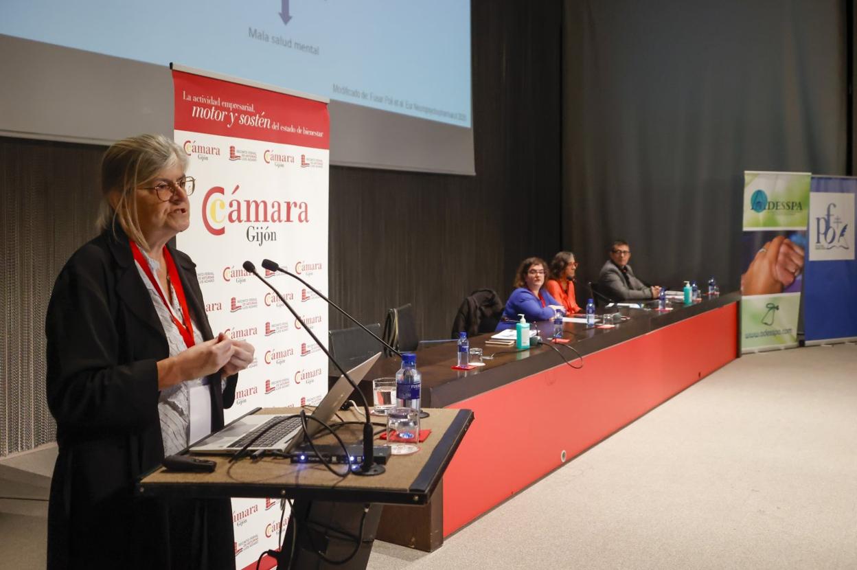 María Paz García-Portilla, Estíbaliz Jiménez, Carme Borrell i Thío y Miguel Ángel Talavera. 