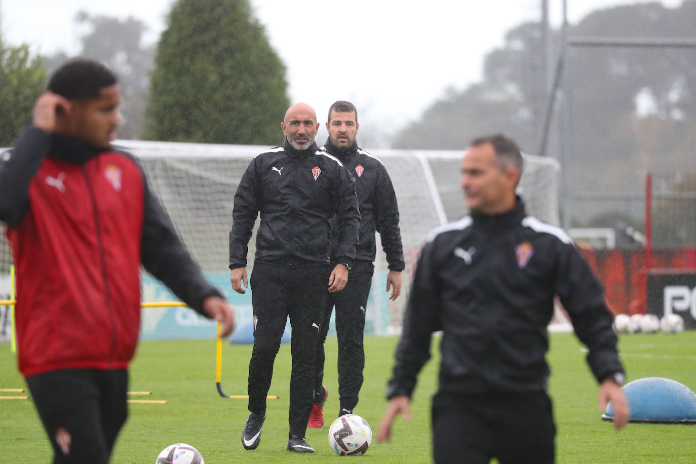 Fotos: Entrenamiento del Sporting (15/11/2022)