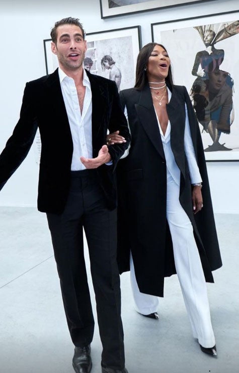 Fotos: Marta Ortega, con las top model de los noventa