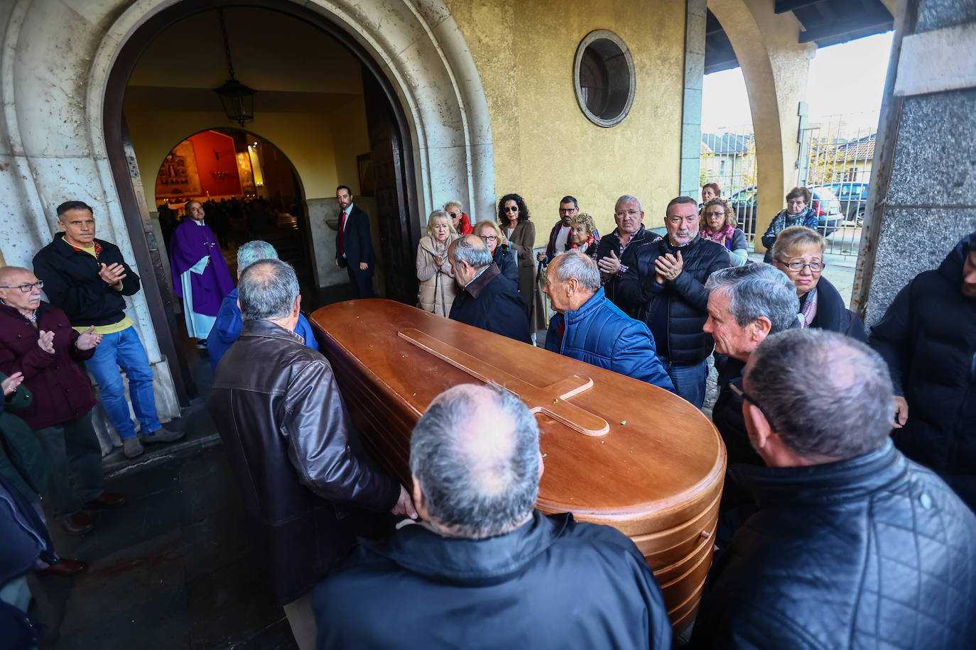 Fotos: Sentido último adiós a Dacal, ejemplo para el deporte español