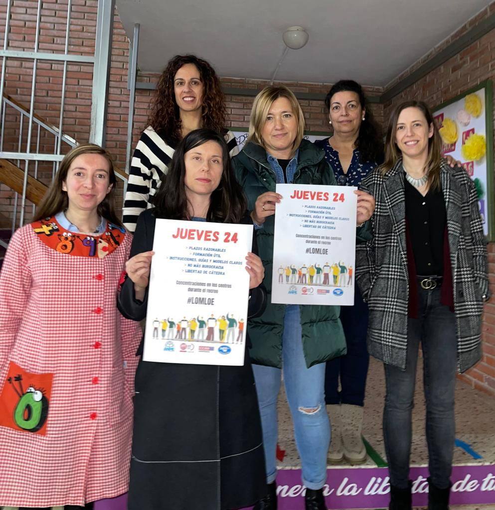 Fotos: Los profesores asturianos protestan por la aplicación de la LOMLOE