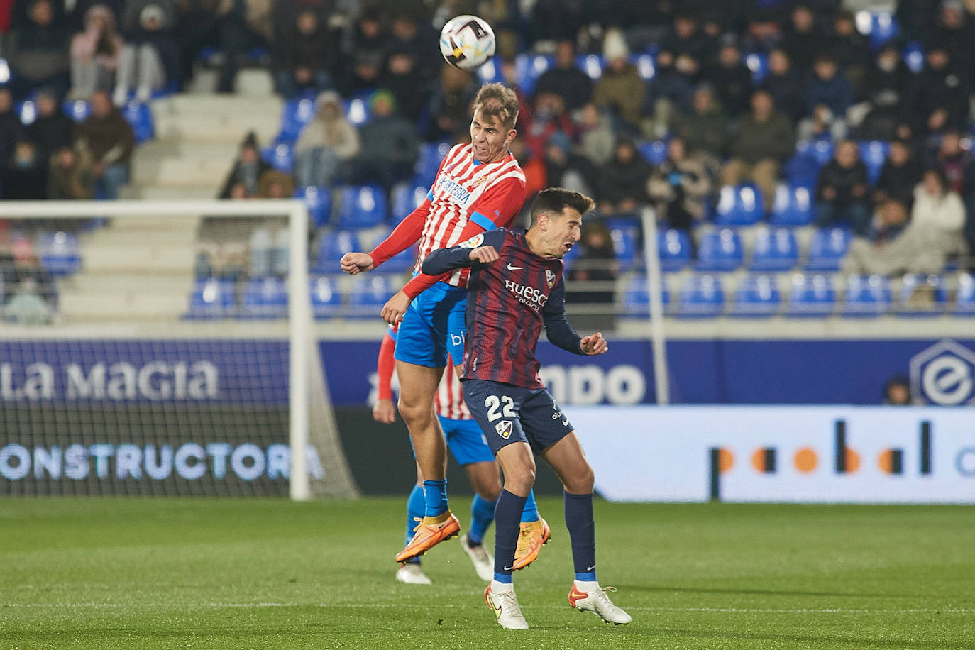Fotos: Las mejores jugadas del Huesca-Sporting