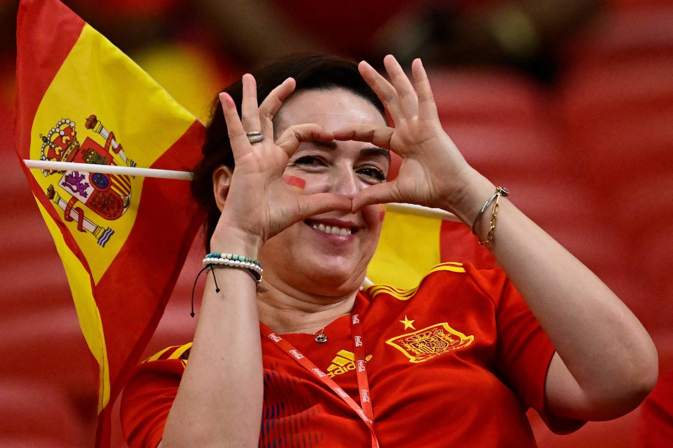 El duelo entre las aficiones