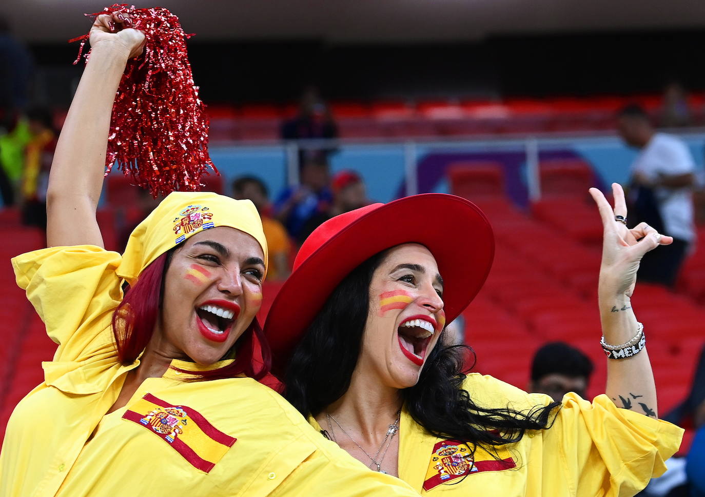 El duelo entre las aficiones