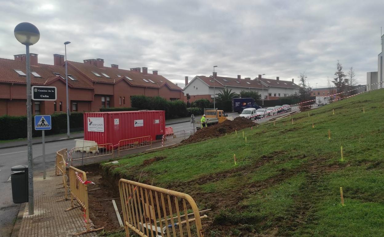 Comienzan las obras para la creación de una zona de ocio juvenil en La Fresneda