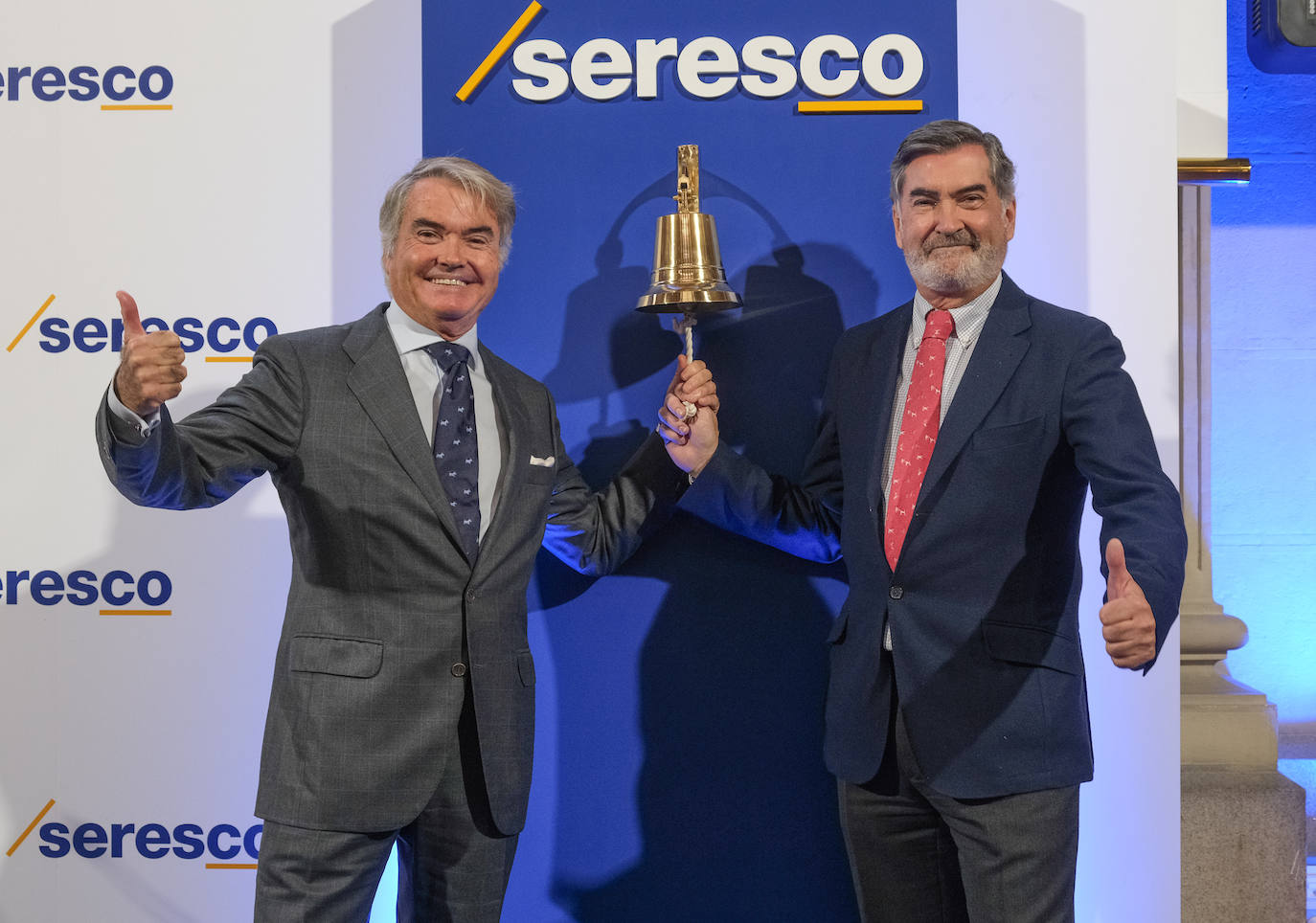 Fotos: Seresco se estrena en Bolsa