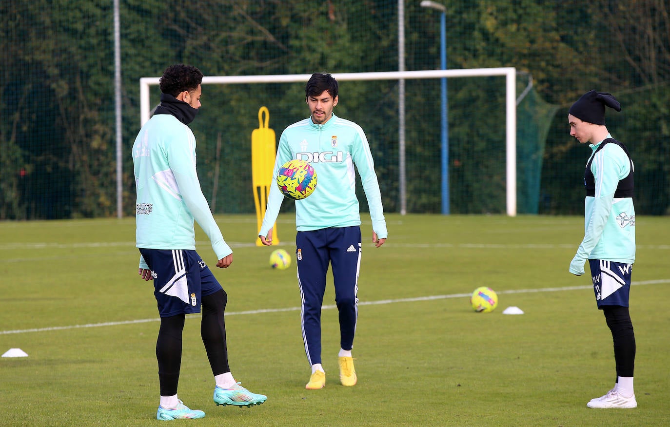 Fotos: Entrenamiento del Real Oviedo (03/12/2022)