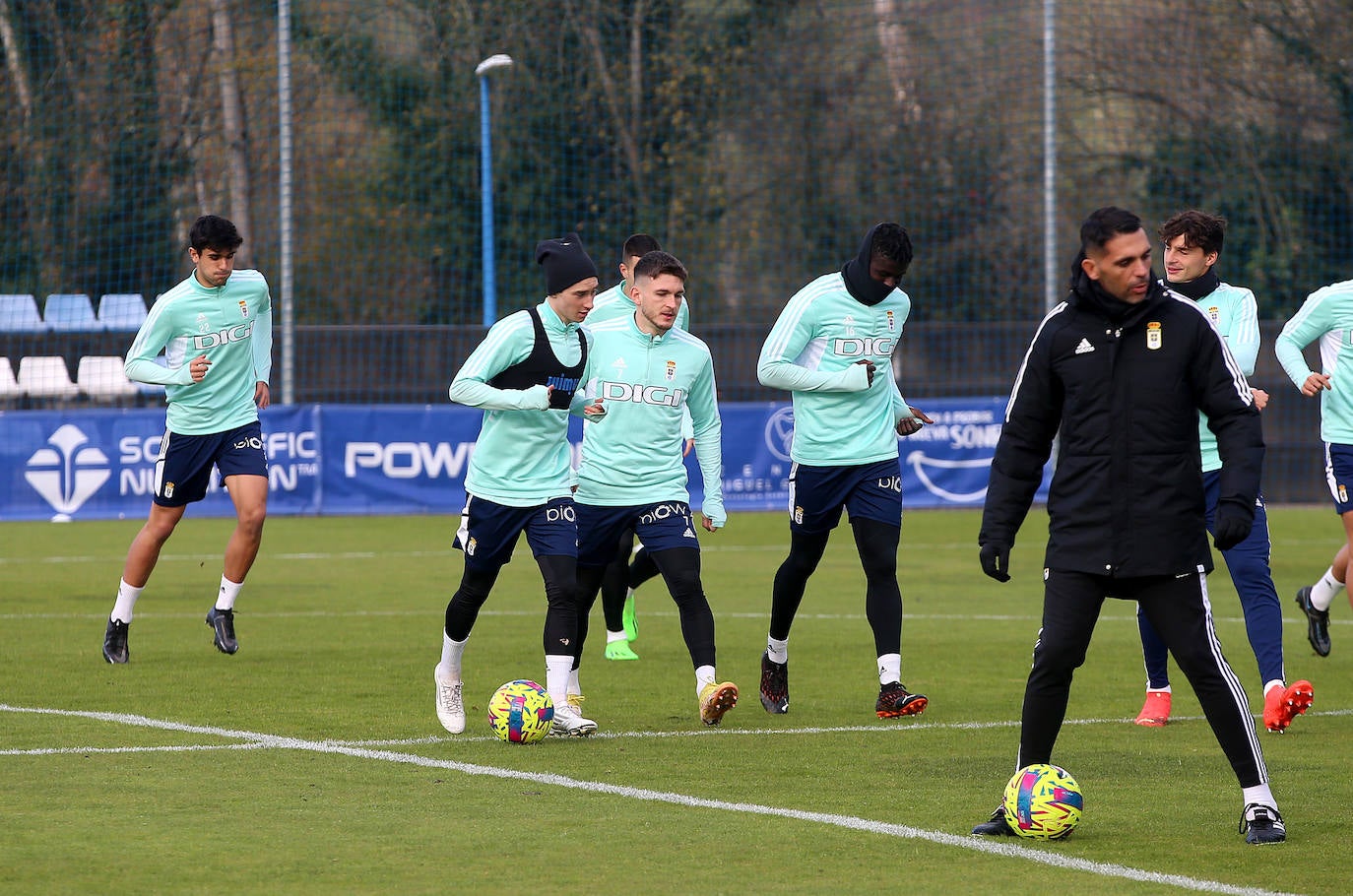 Fotos: Entrenamiento del Real Oviedo (03/12/2022)