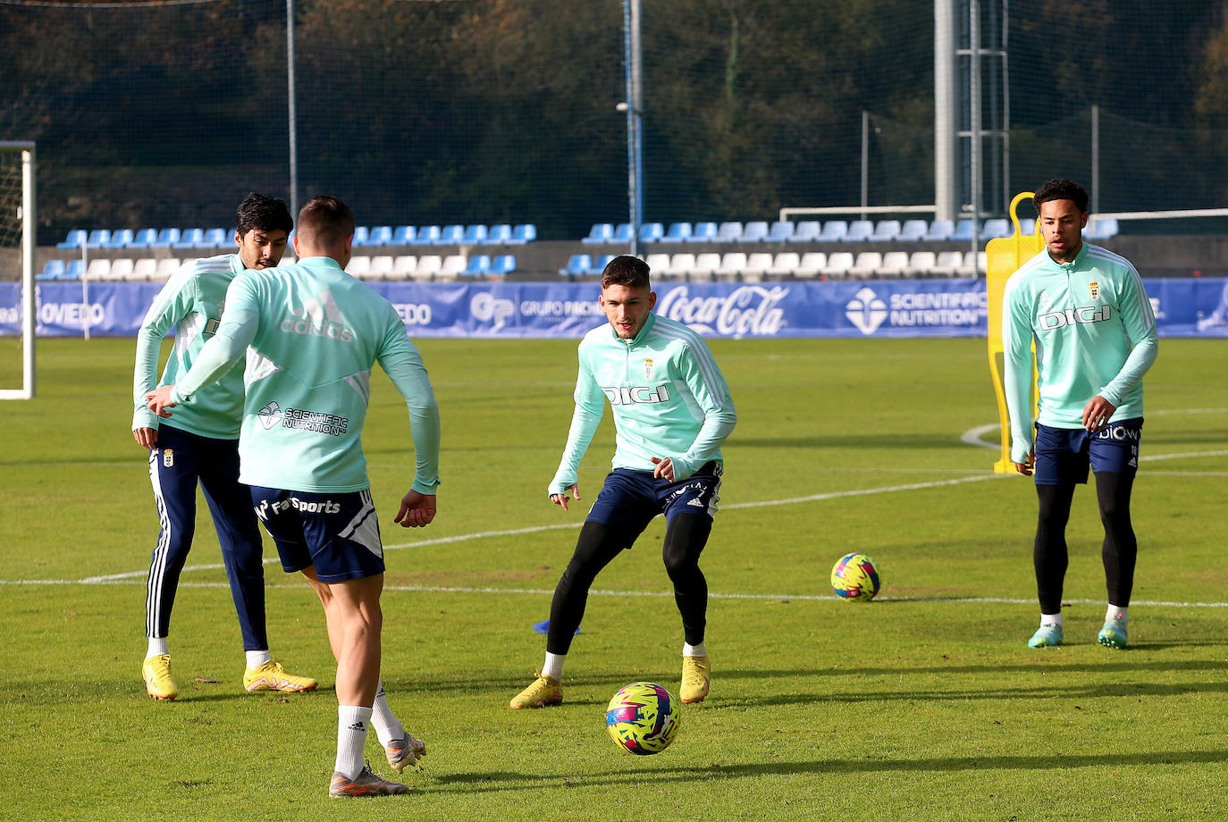 Fotos: Entrenamiento del Real Oviedo (03/12/2022)