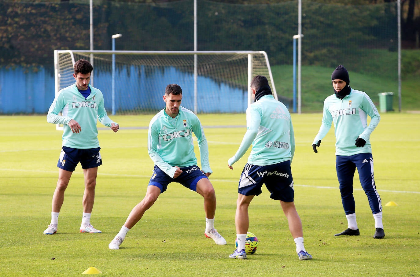 Fotos: Entrenamiento del Real Oviedo (03/12/2022)