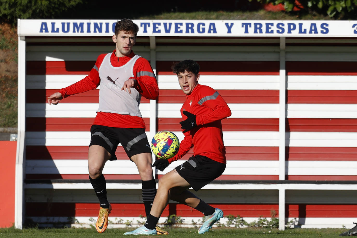 Fotos: Entrenamiento del Sporting (4/12/22)