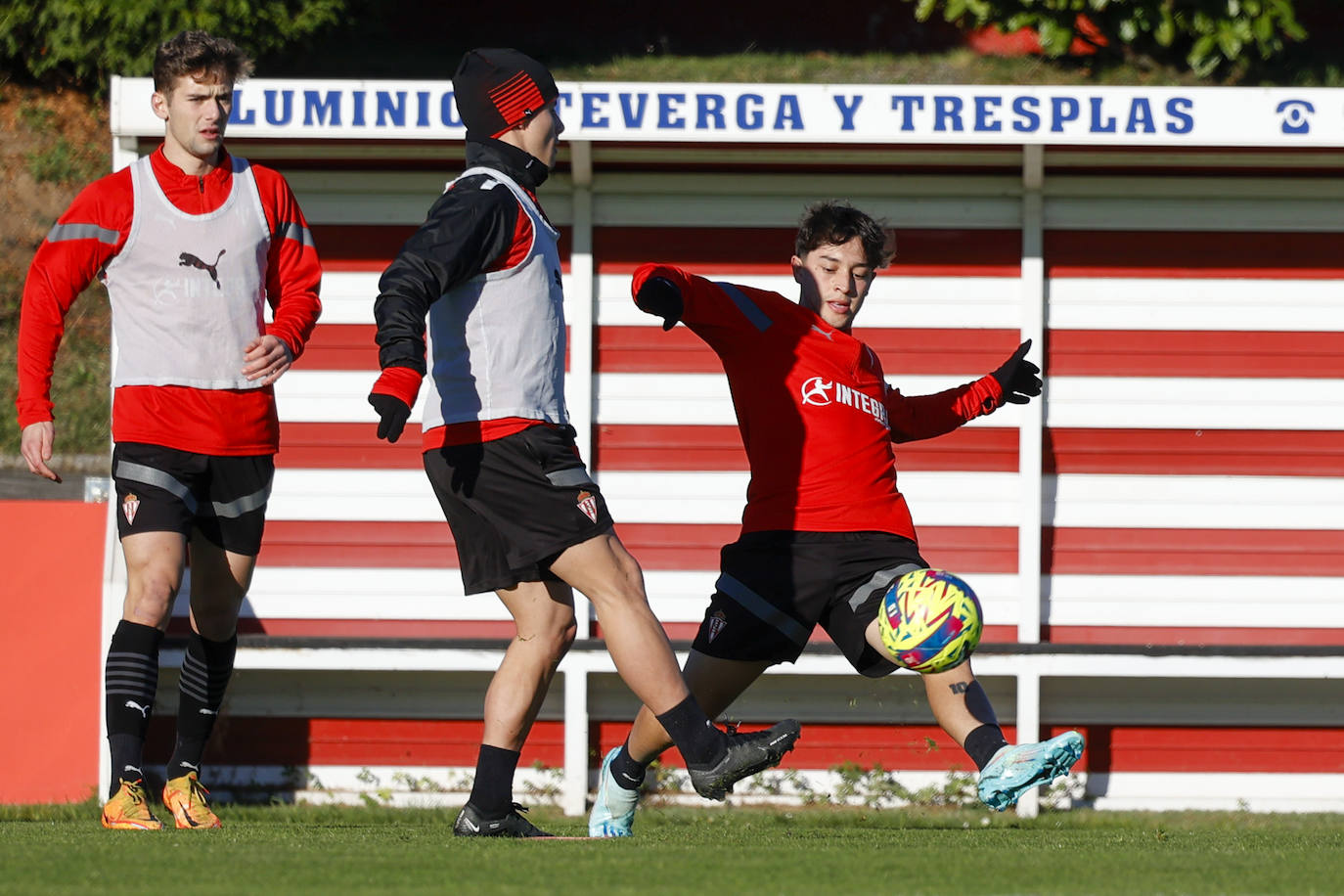 Fotos: Entrenamiento del Sporting (4/12/22)