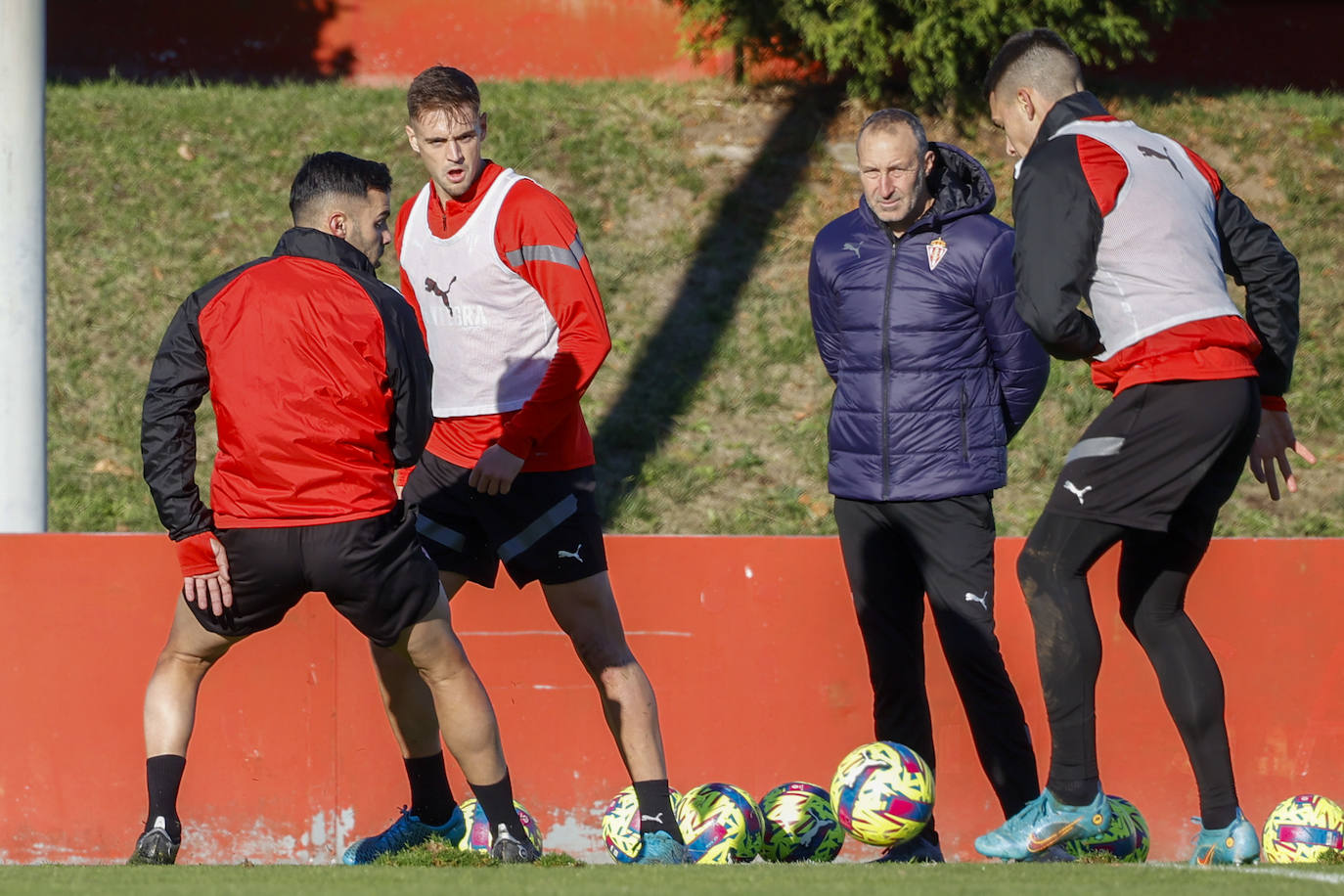 Fotos: Entrenamiento del Sporting (4/12/22)