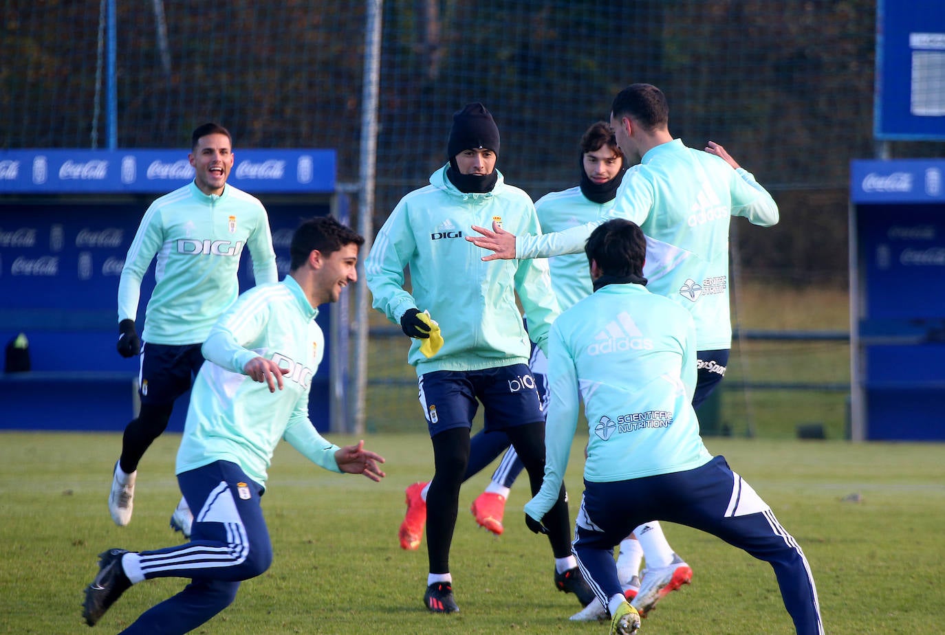 Fotos: Entrenamiento del Real Oviedo (05/12/2022)