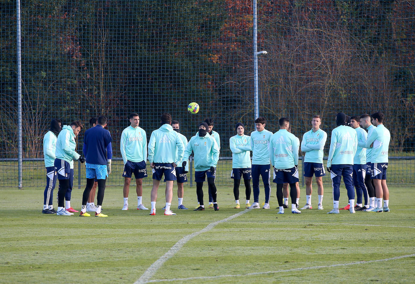 Fotos: Entrenamiento del Real Oviedo (05/12/2022)