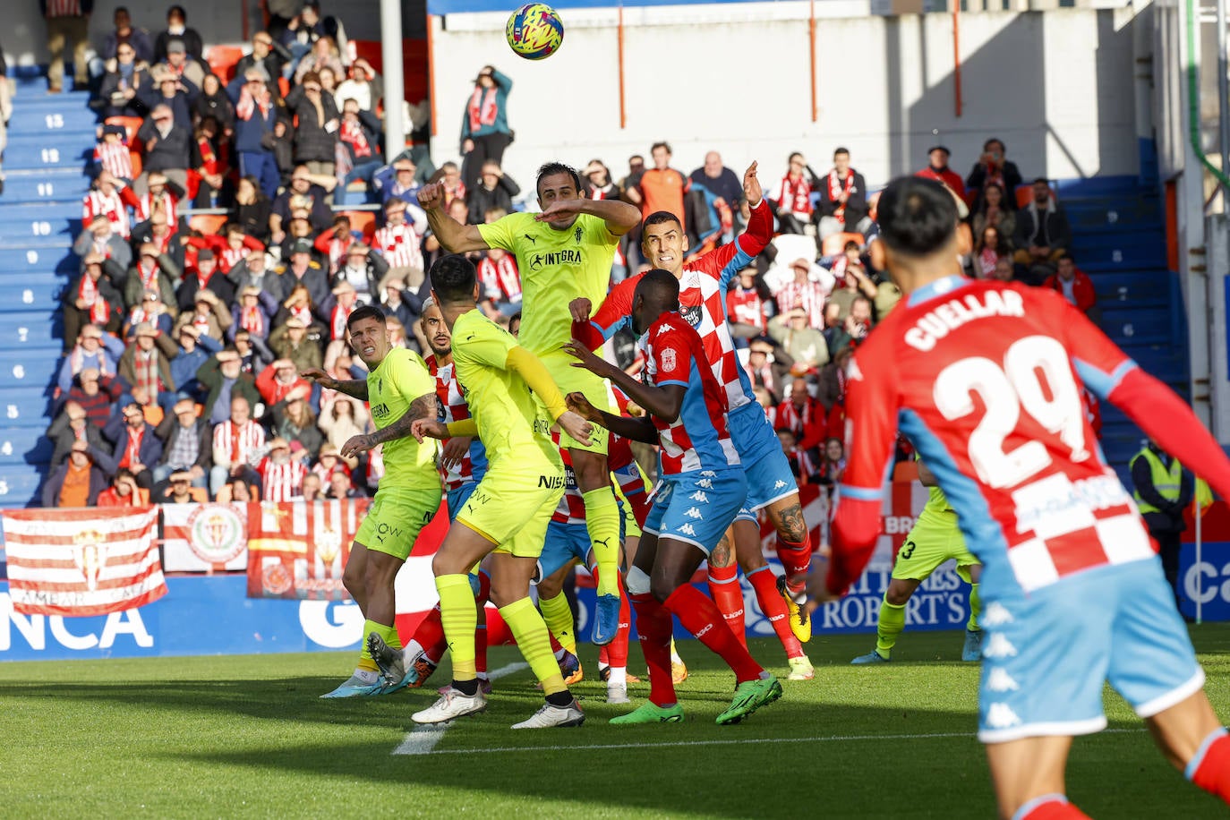 Fotos: Las mejores jugadas del Lugo 0-1 Sporting