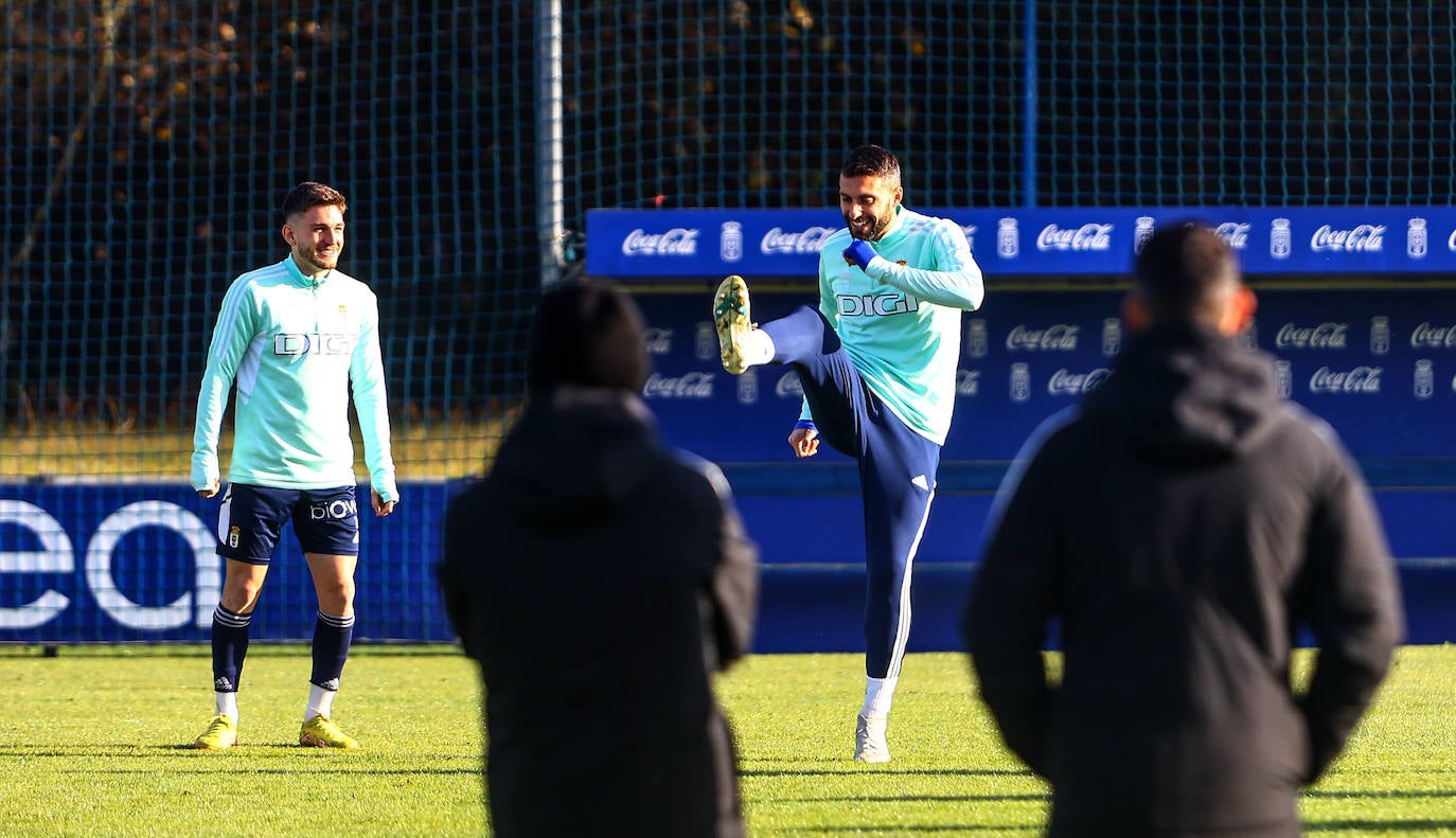 Fotos: Entrenamiento del Real Oviedo (10/12/22)