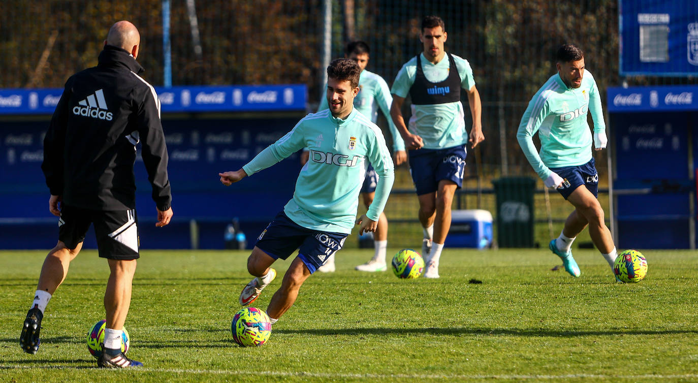 Fotos: Entrenamiento del Real Oviedo (10/12/22)