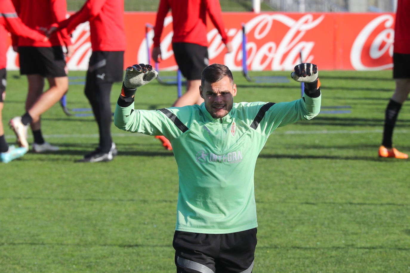 Fotos: Entrenamiento del Sporting (10/12/22)