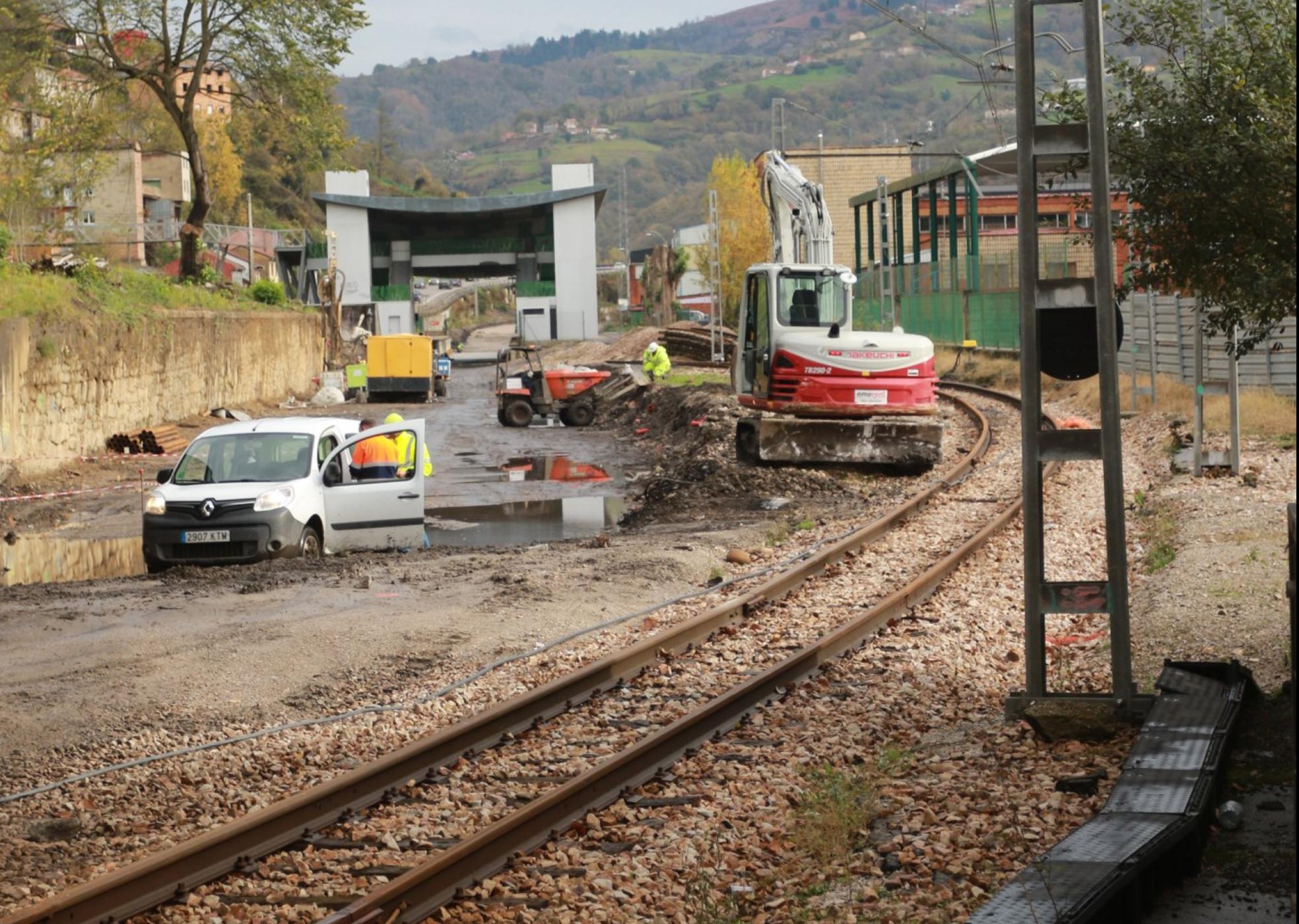 Traviesas que serán sustituidas. 