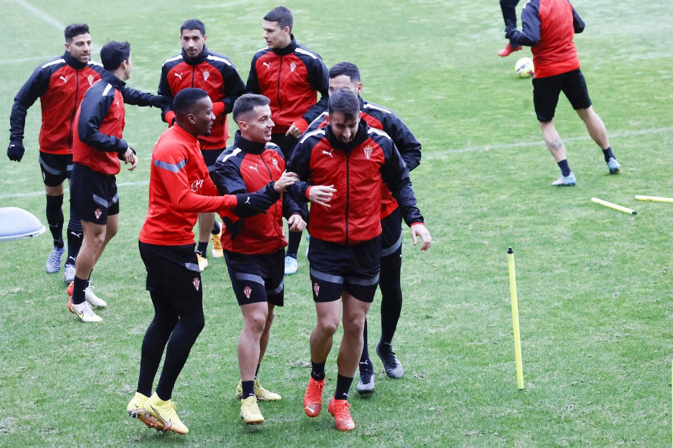 Fotos: Entrenamiento del Sporting (16/12/2022)