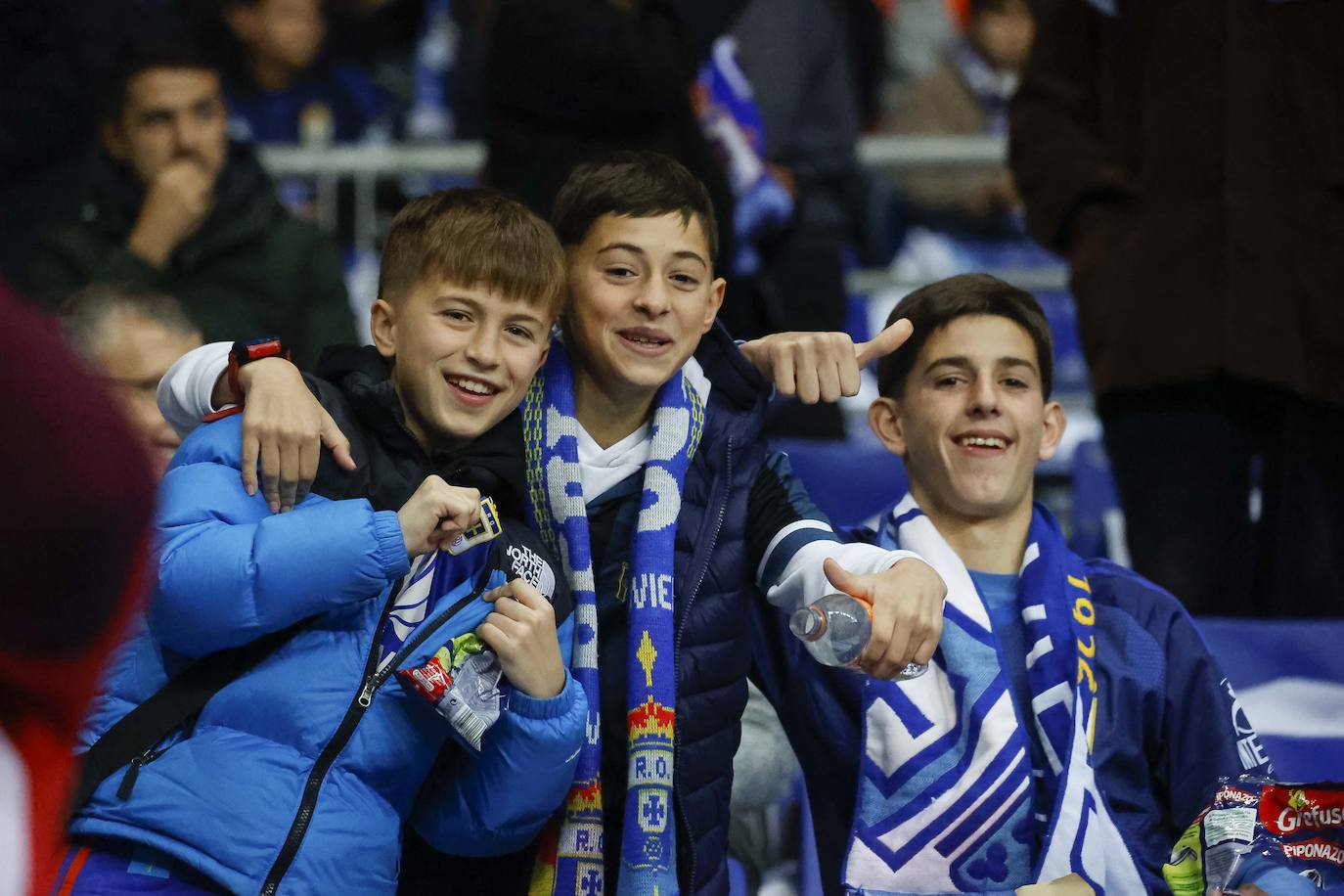 Fotos: ¿Estuviste en el derbi asturiano Real Oviedo - Sporting? ¡Búscate en el Tartiere!