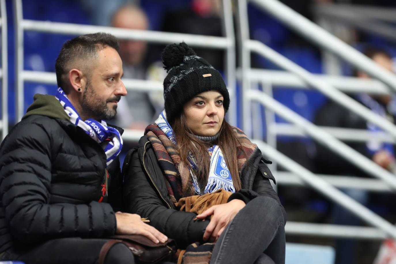 Fotos: ¿Estuviste en el derbi asturiano Real Oviedo - Sporting? ¡Búscate en el Tartiere!