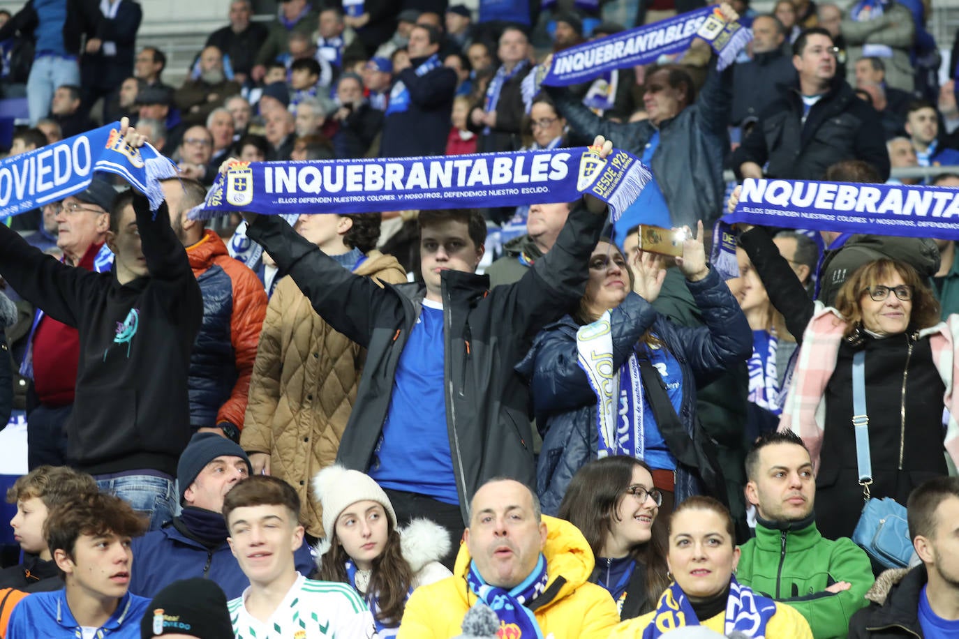 Fotos: ¿Estuviste en el derbi asturiano Real Oviedo - Sporting? ¡Búscate en el Tartiere!