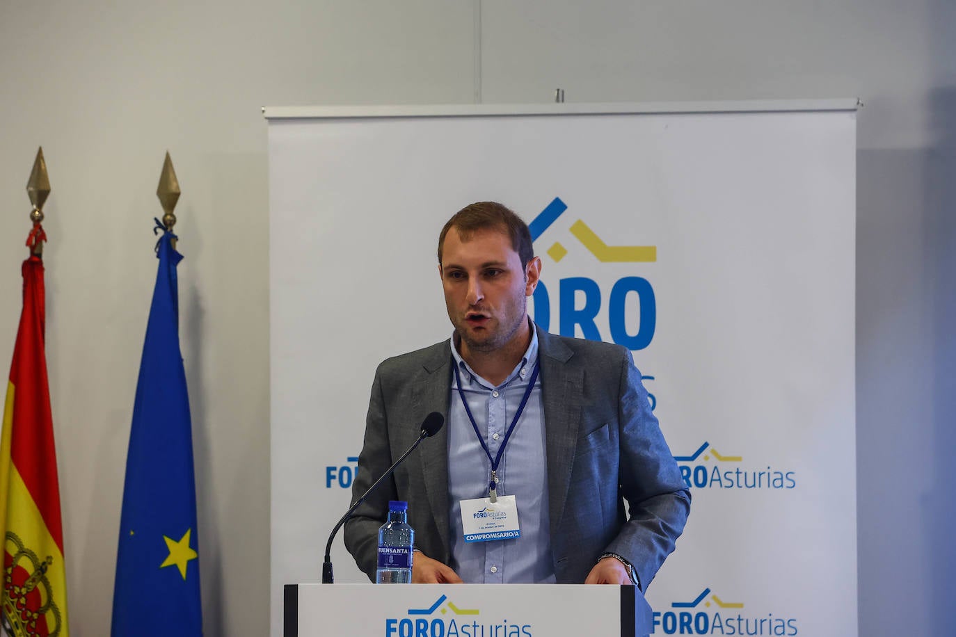 Adrián Pumares,Foro Junta: «Es la gran fiesta del fútbol asturiano. Creo que el resultado será un 1-1, con goles de Borja Bastón y Queipo»