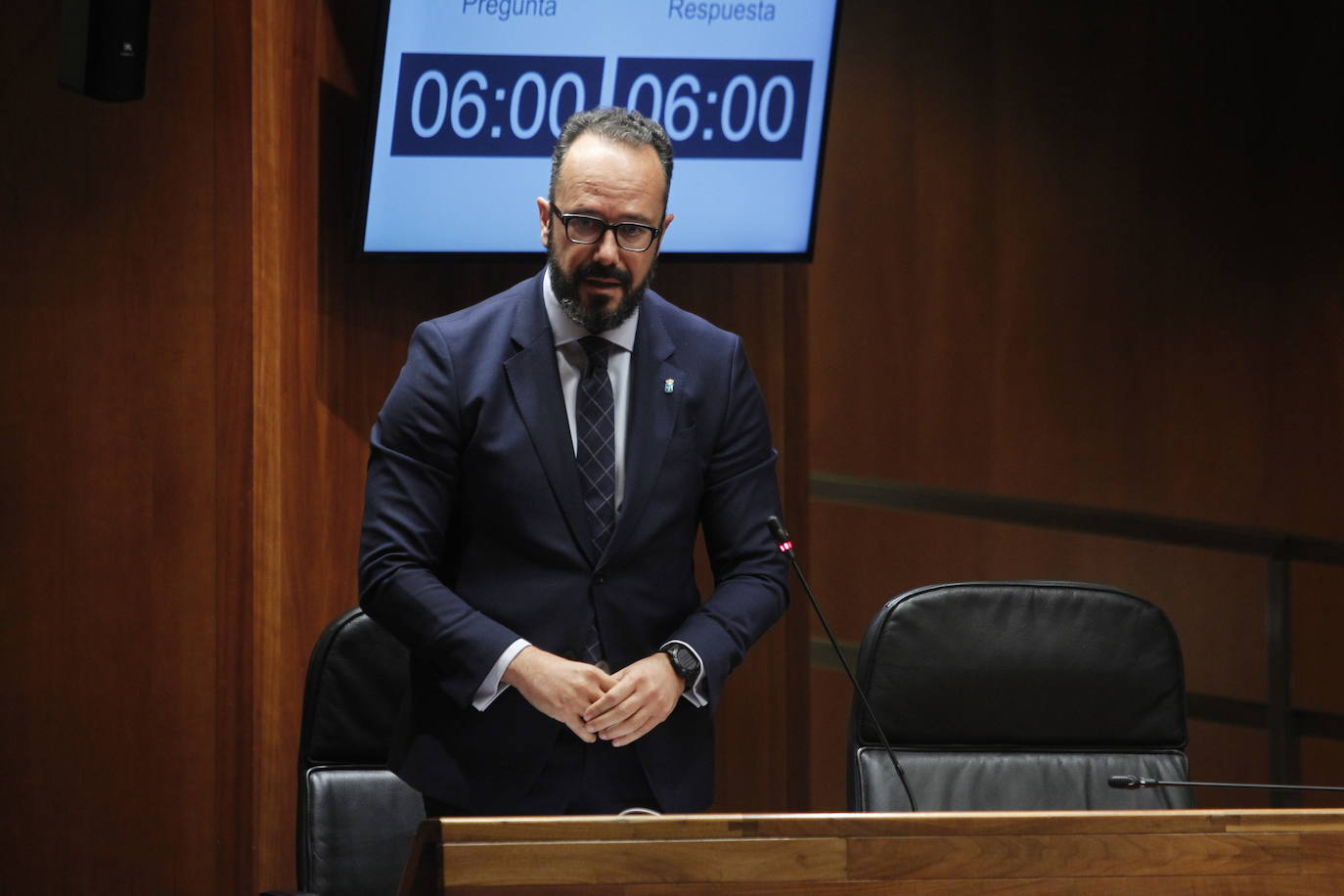 Ignacio Blanco, Vox Junta: «Soy de Gijón y a mi me tira el Sporting. Espero que sea un gran partido, que las aficiones puedan disfrutar de ese gran día»