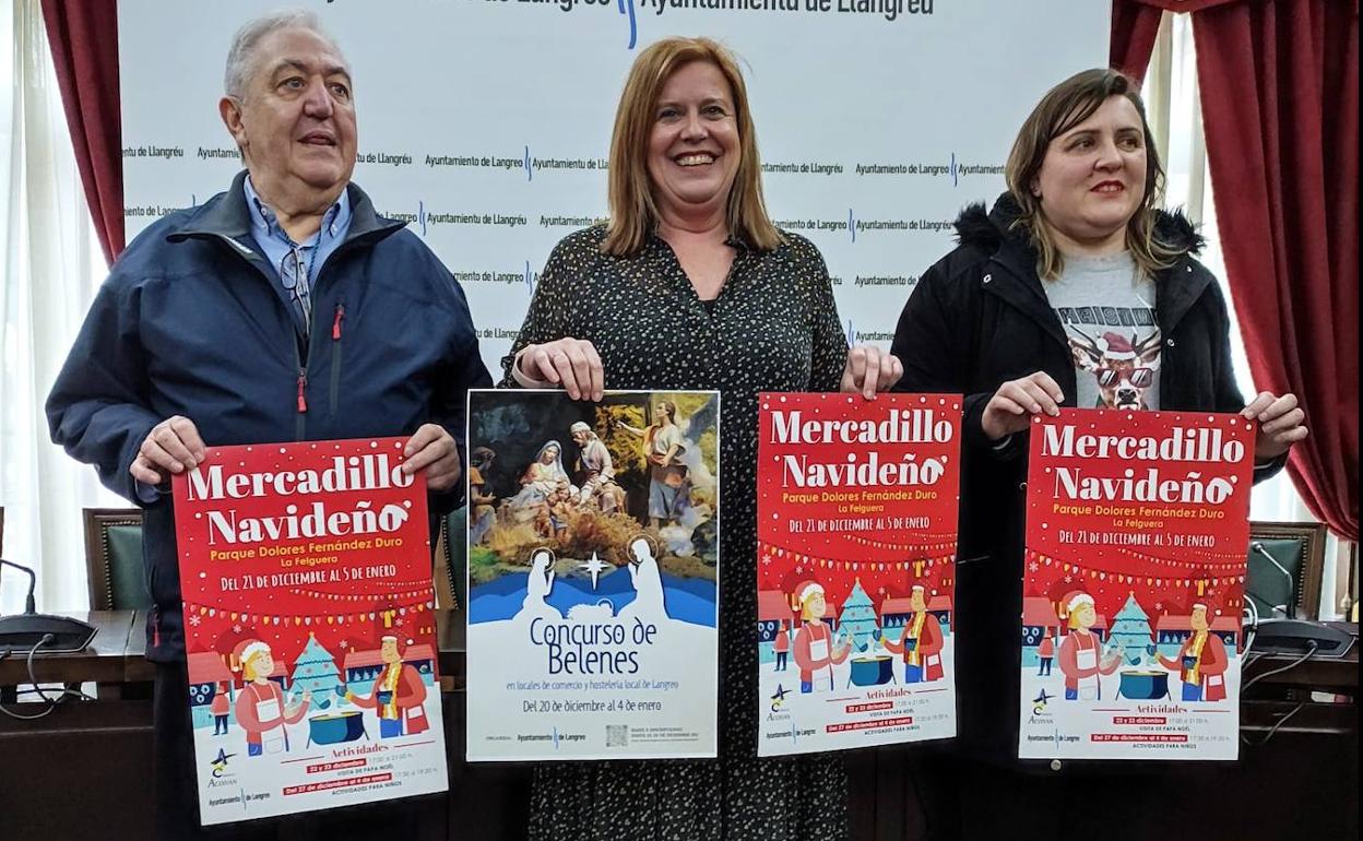 Navidad en Langreo: La Felguera estrena mercadillo navideño