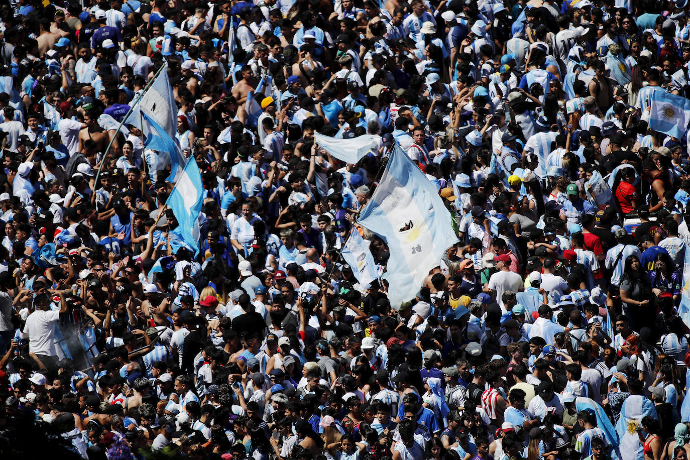 Fotos: Las imágenes más icónicas de la celebración de Argentina