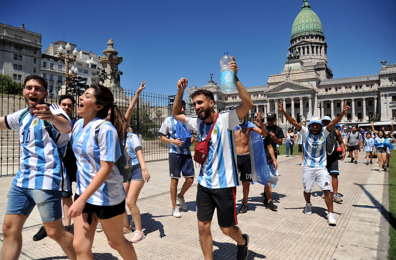 Fotos: Las imágenes más icónicas de la celebración de Argentina