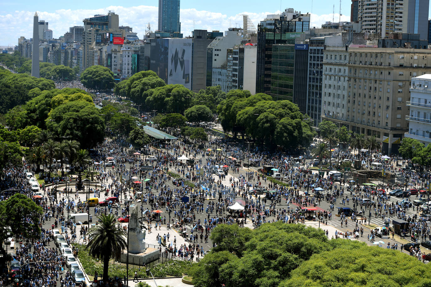 Fotos: Las imágenes más icónicas de la celebración de Argentina