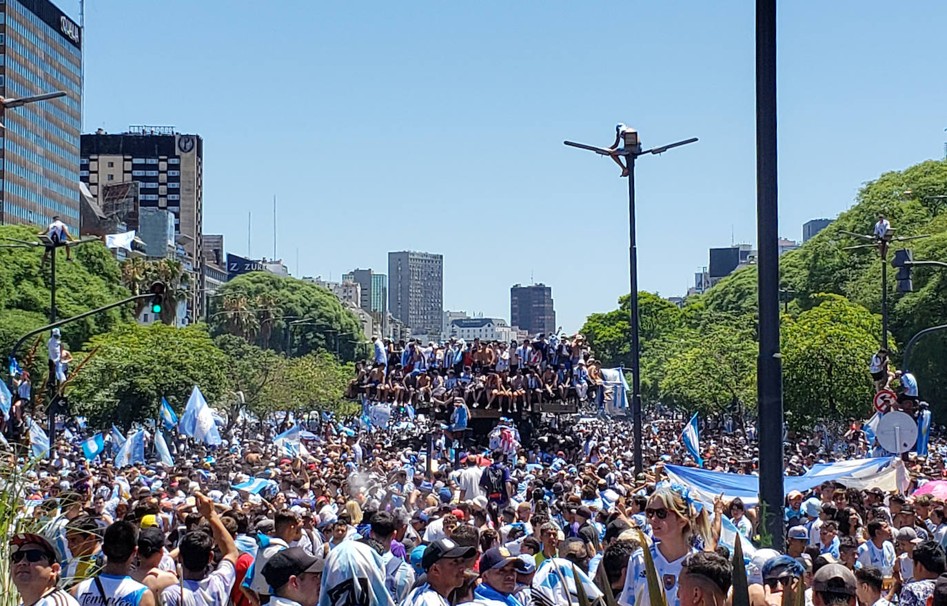 Fotos: Las imágenes más icónicas de la celebración de Argentina